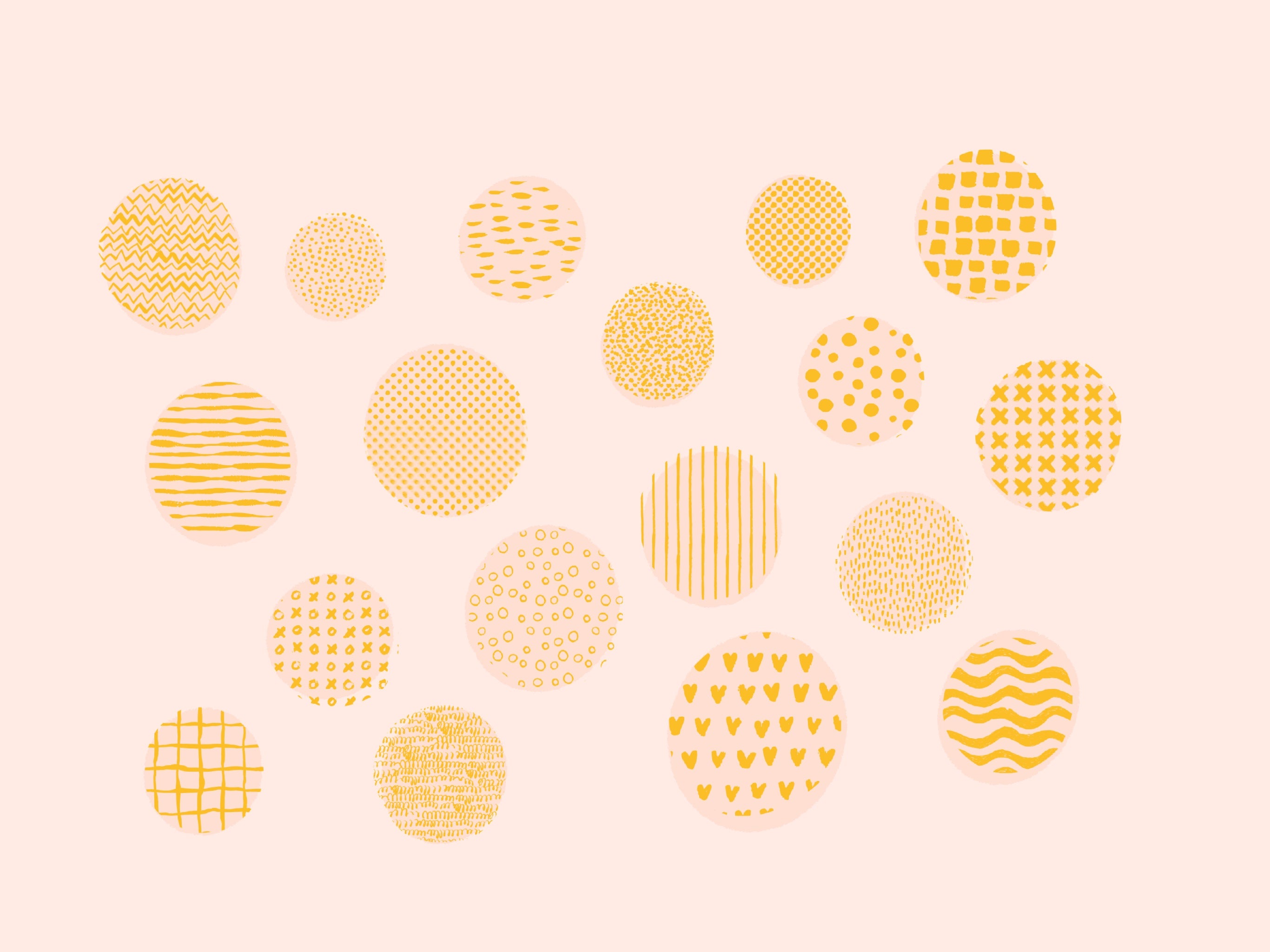 101 Seamless Pattern Brushes for Procreate