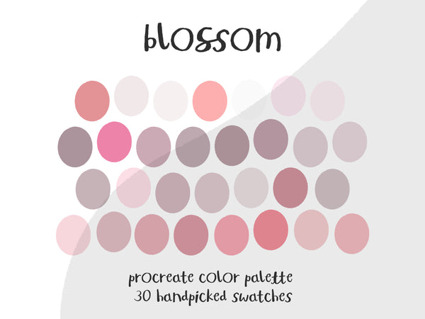 Color Palette for Procreate | Blossom
