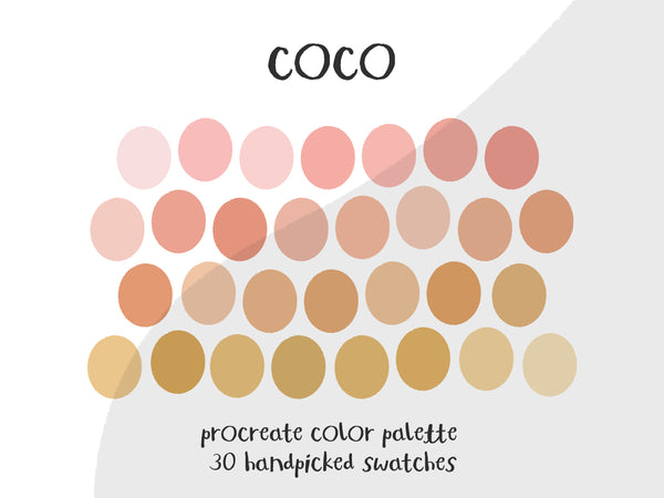 Color Palette for Procreate | Coco