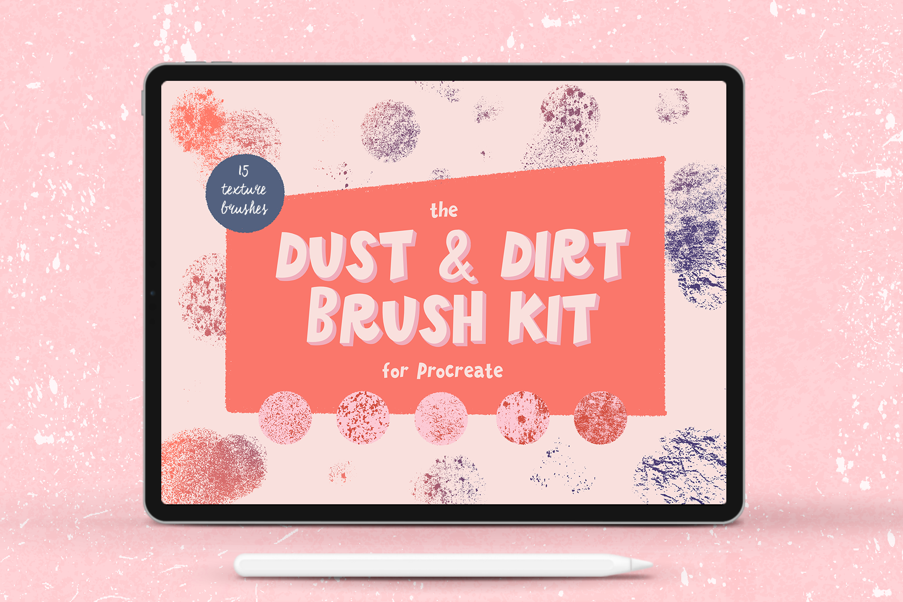 Dust & Dirt Procreate Brush Kit