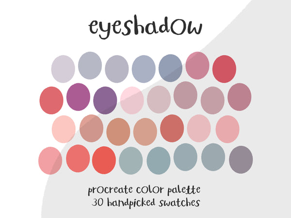 Color Palette for Procreate | Eyeshadow