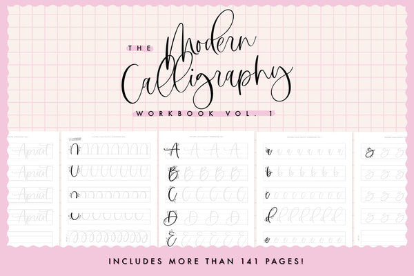 Modern Calligraphy Workbook Volume 1