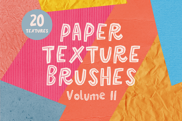 Paper Texture Brushes for Procreate | Vol II