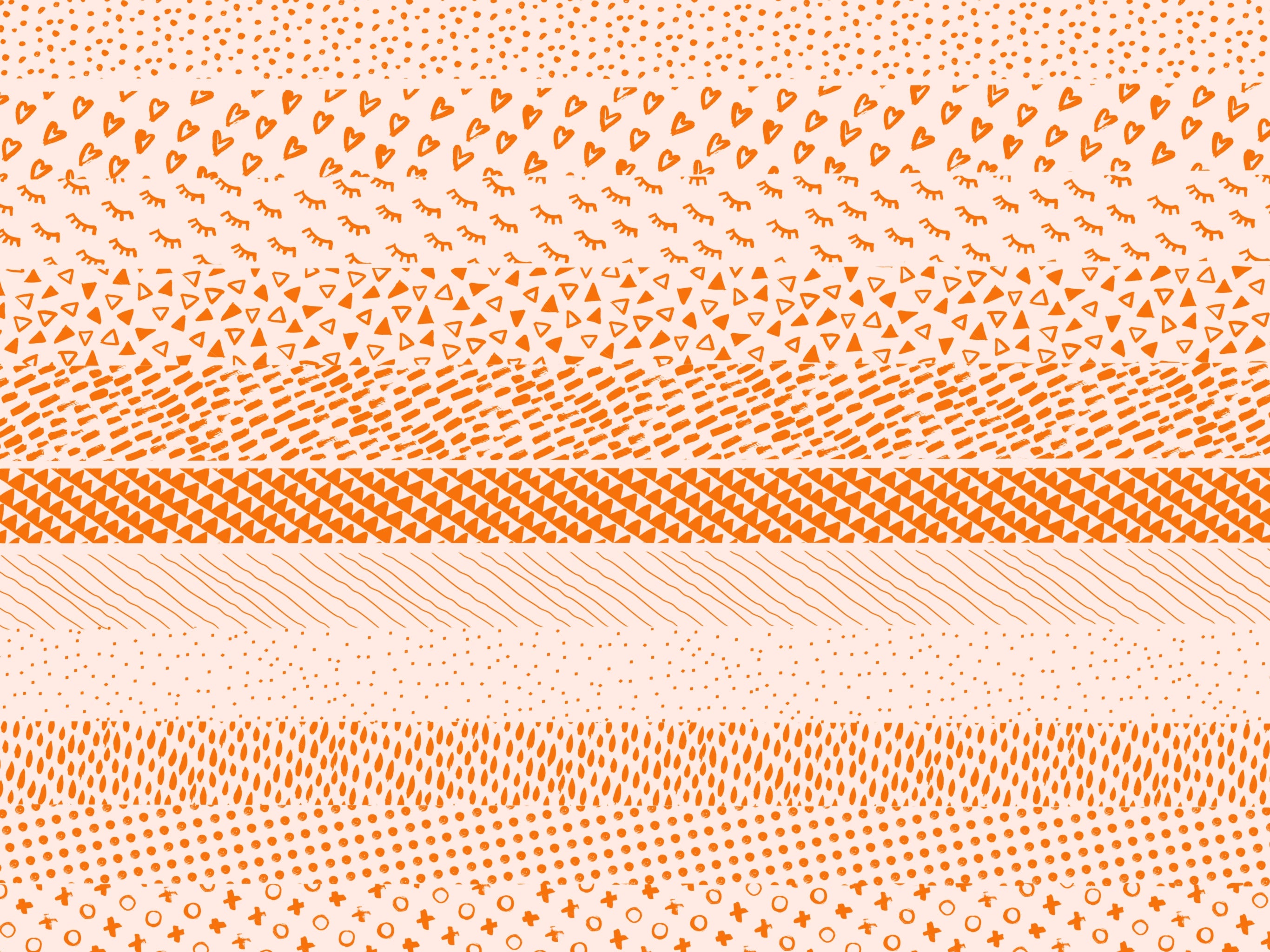 101 Seamless Pattern Brushes for Procreate
