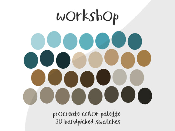 Color Palette for Procreate | Workshop