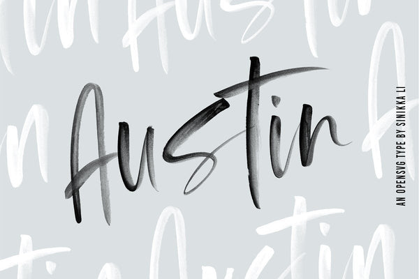 Austin SVG Font