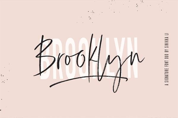 Brooklyn Font Duo